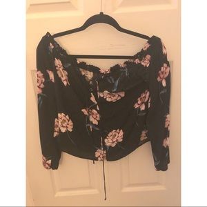 Kendall & Kylie Off the Shoulder Top